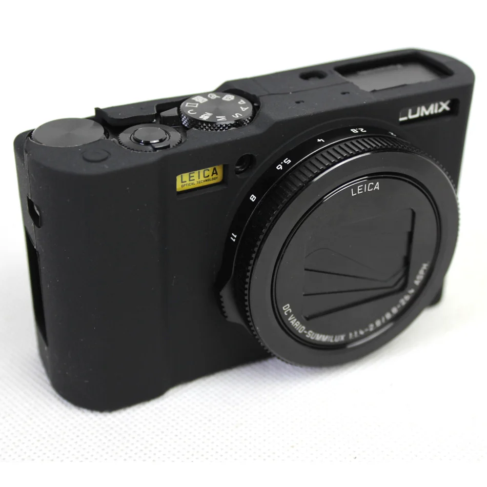 Мягкий силиконовый резиновый защитный корпус для камеры чехол кожа Panasonic Lumix LX10