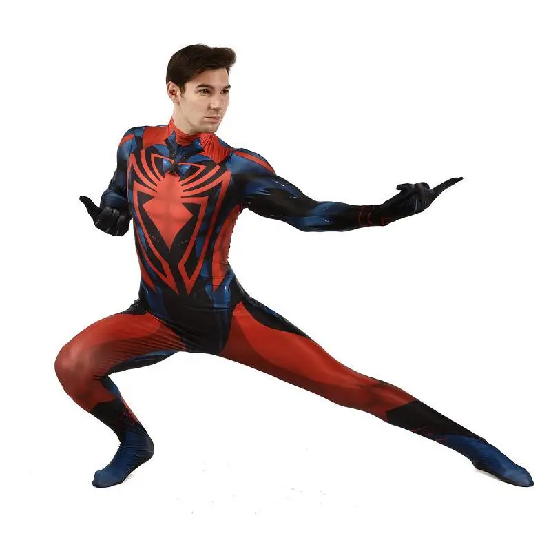 Человек паук неограниченный сериал Косплей Костюм Хэллоуин спандекс Зентаи игры