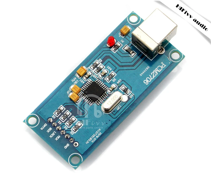 Hifi USB усилитель декодер плата PCM2706 карта USB вход усилитель ЦАП Плата