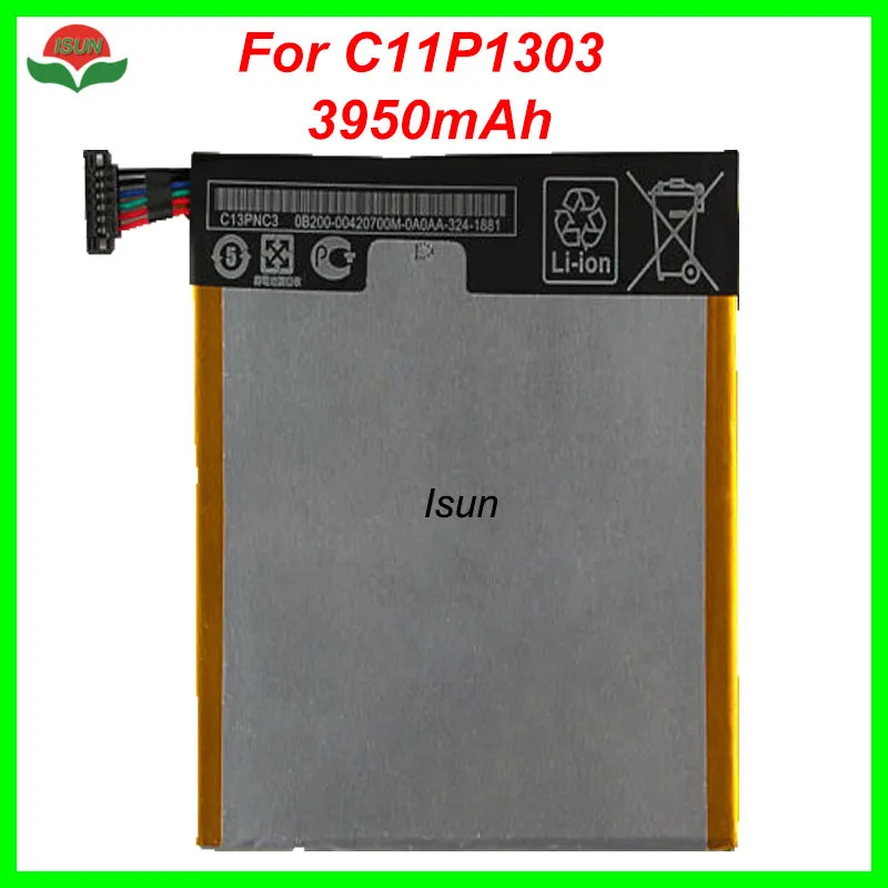 ISUN запасная батарея для Asus Google Nexus 7 &quot7 II 2 2nd Gen 2013 ME571/ME57K/ME57KL/K009/K008 C11P130 батарея|battery