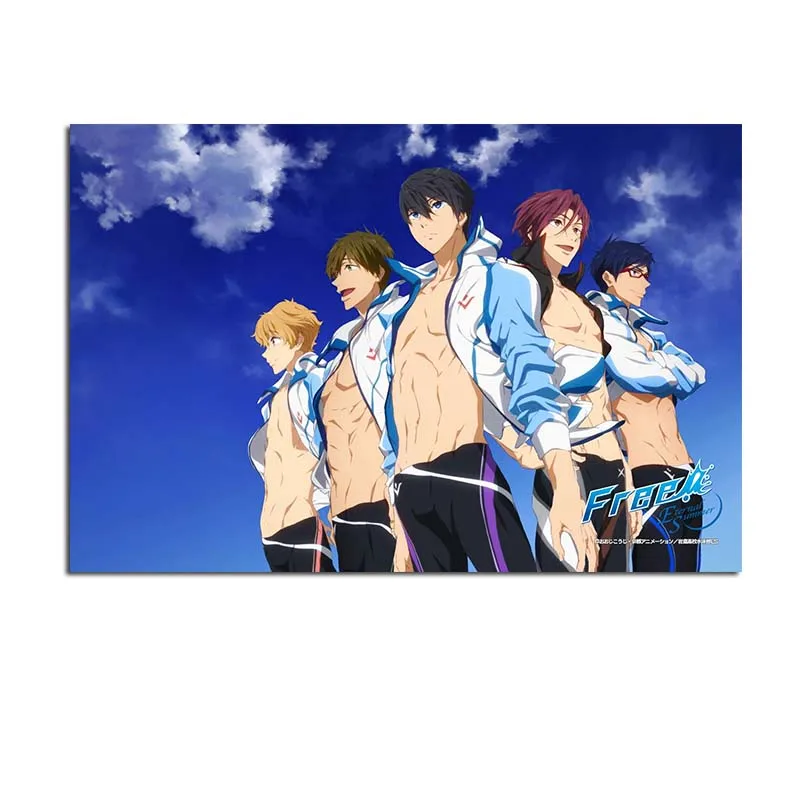 5 IWatobi swim Club плакат настенный стикер домашний декор для спальни украшение комнаты Аксессуары для детских комнат - Цвет: 5