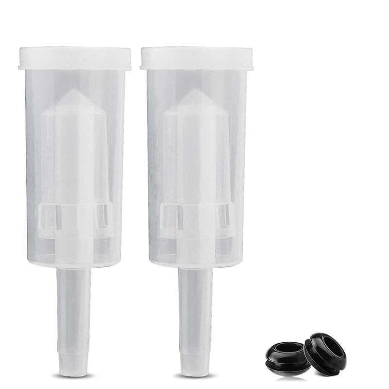 2 Piece Airlock с силиконовая прокладка PP пластик BPA Free Airlocks набор для ферментации банки