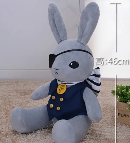 Black Butler Ichiban Kuji последний косплей пиратский кролик мягкая игрушка аниме плюшевая