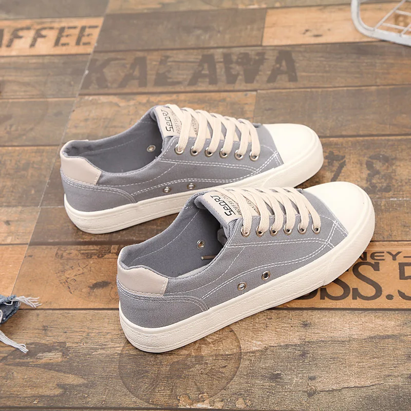 Кроссовки 2020 года Сезон весна-осень Новый стиль Женская однотонная