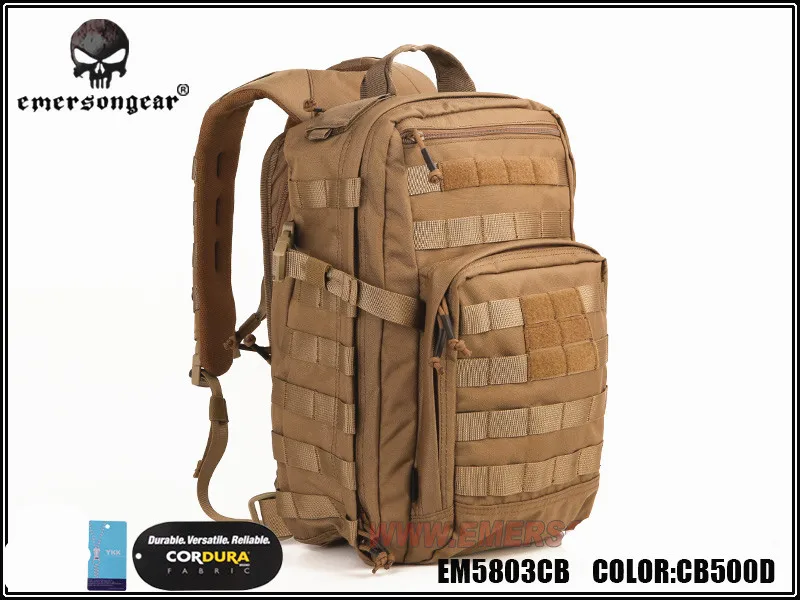 EMERSONGEAR 21 литровый городской тонкий рюкзак, тактический стильный рюкзак, уличная нейлоновая сумка, мужской рюкзак, походная сумка для путешествий и кемпинга - Цвет: CB