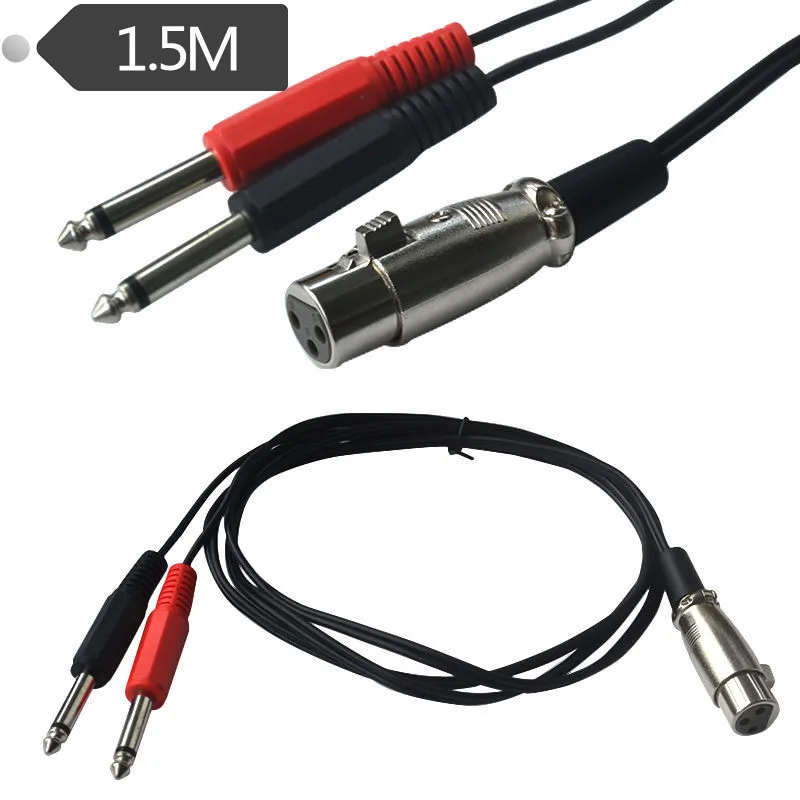 Мать оказывается двойной большой два основных XLR карты 6 35/6 5 одна минута аудио