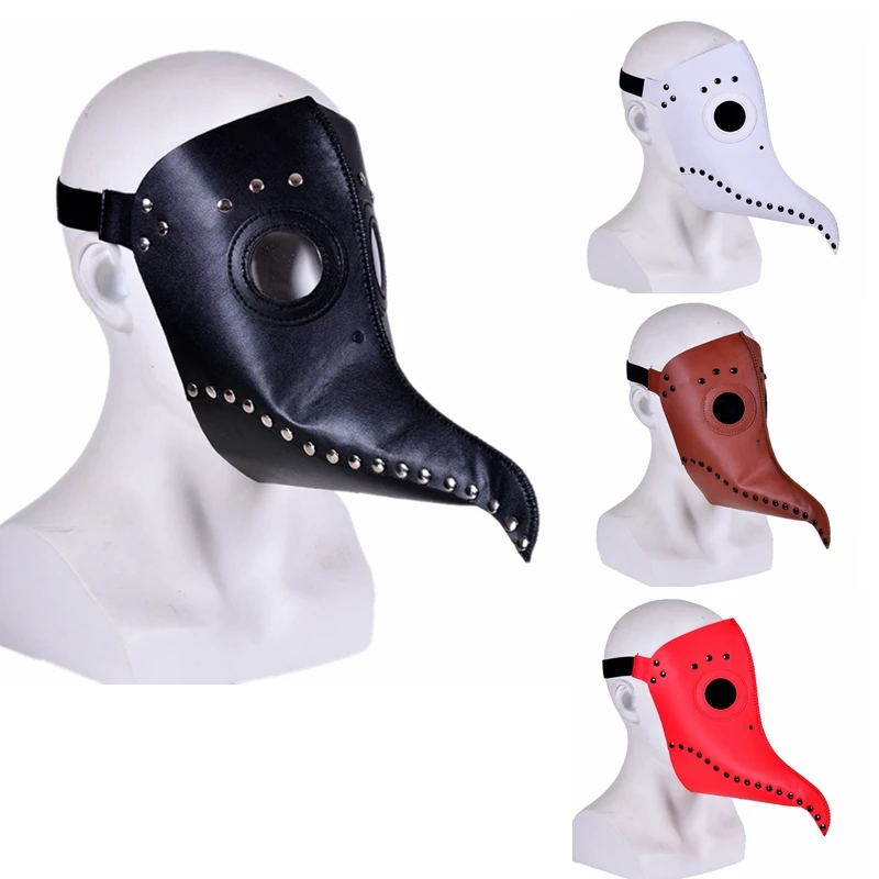Чумной доктор маска с клювом длинный нос Косплей Маскарадная готика Ретро Рок