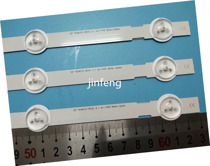 Светодиодная лента для подсветки LG 32LN520B LC320DXE (SF)(R5) V13 CDMS 6916L-1399A 6916L-1400A 3 шт. |