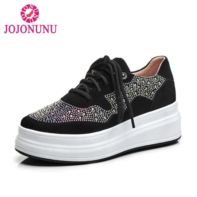 FITWEE/повседневная женская обувь из натуральной кожи брендовые кроссовки на