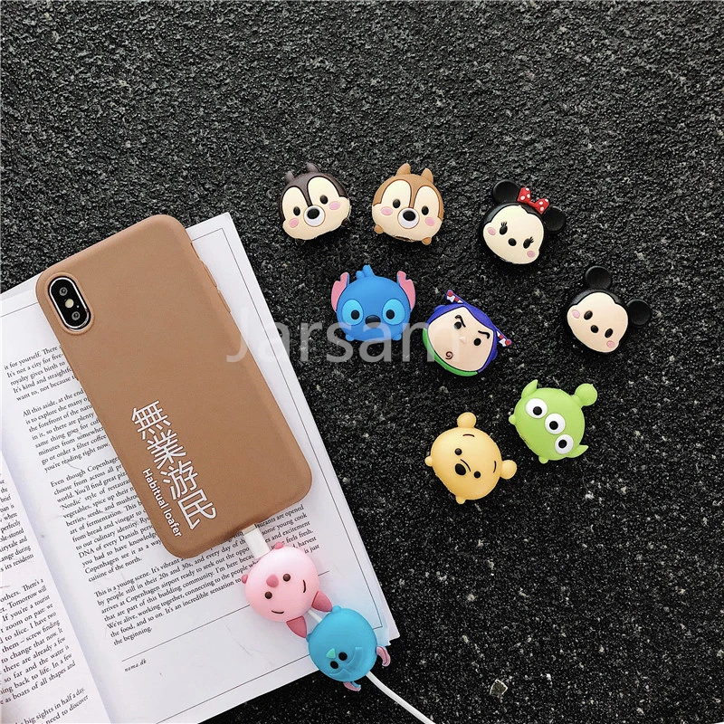 Защитный чехол с мультяшным рисунком для iPhone 8 Plus 4 5 6 6S 7 X Xs Max XR Funda Plus|Органайзеры