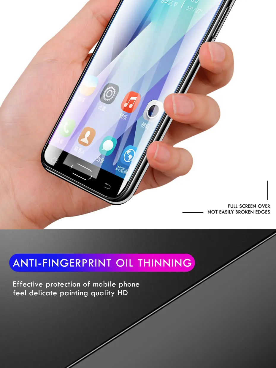 3-1 шт 9H закаленное стекло для samsung Galaxy A7 A9 J4 J6 Plus Защита экрана для samsung Galaxy J6 J4 A6 A8 Plus стекло