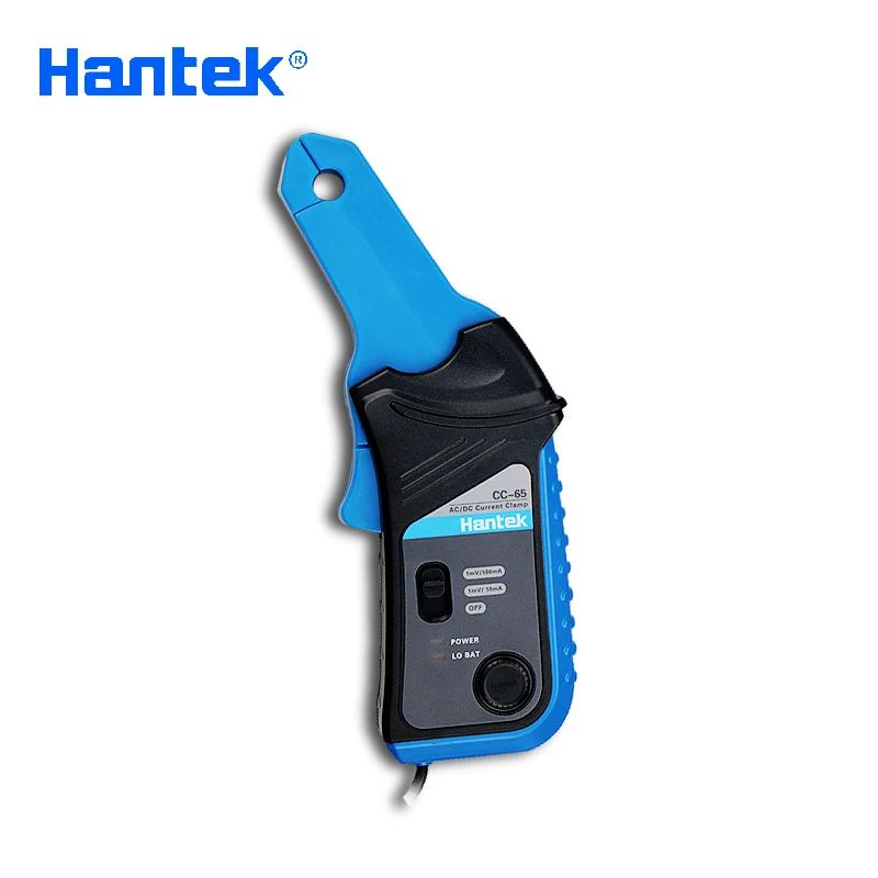 Hantek AC/DC токовый Зажим Датчик тока с BNC вилкой CC 65 cc 650 полоса пропускания 20 кГц