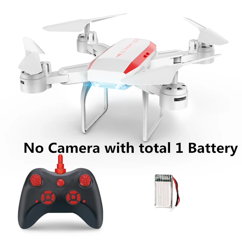 White No Camera Квадрокоптер KY606D Дрон с 4K HD камерой самолет 20 минут полета давление воздуха Hover RC Вертолет VS SG106 XS816 - Цвет: White No Camera