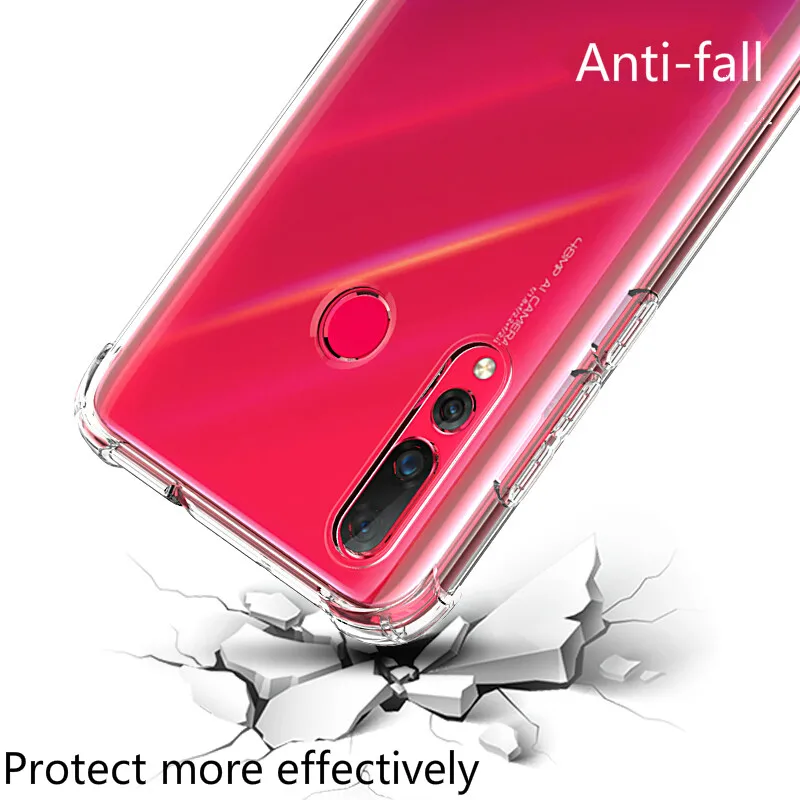 Мягкий прозрачный силиконовый чехол для телефона Huawei P10 P20 P30 Lite Honor 9 10 6X 7X 8X 6A 7A 8A Pro