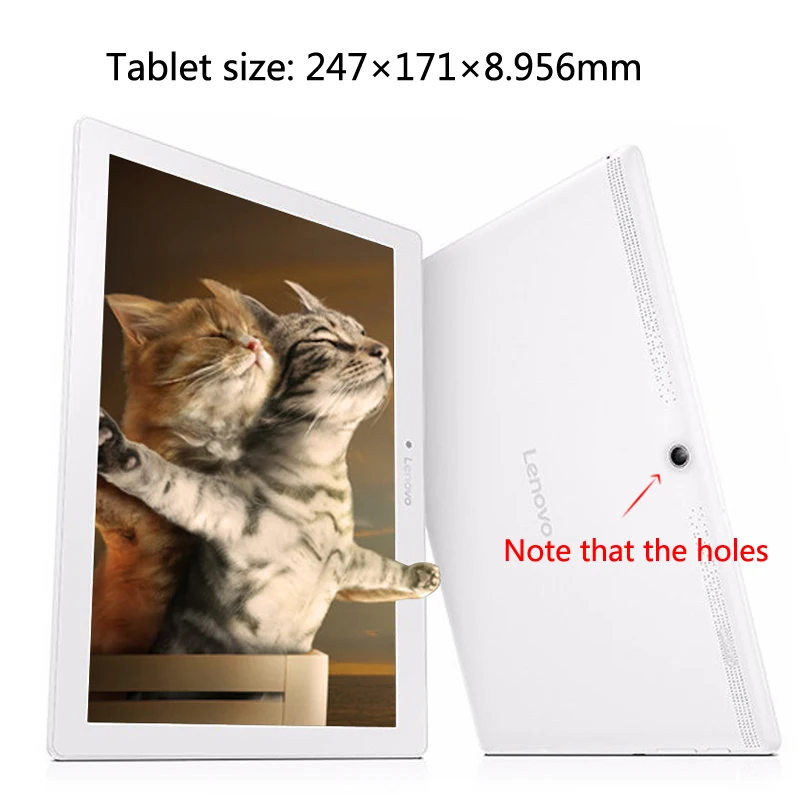 Чехол-книжка из искусственной кожи с откидной подставкой для Lenovo Tab 10 ТБ-X103F X103F 1