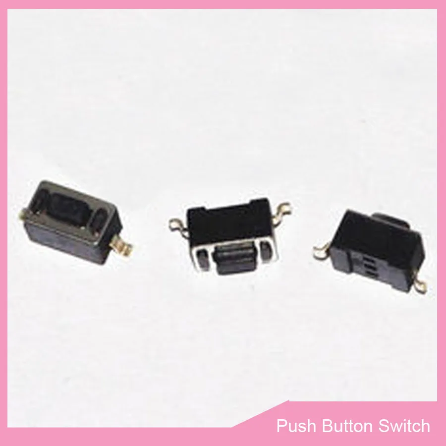 100 шт. 3X6X4 3 мм SMD тактильный тактовый кнопочный переключатель SMD-2