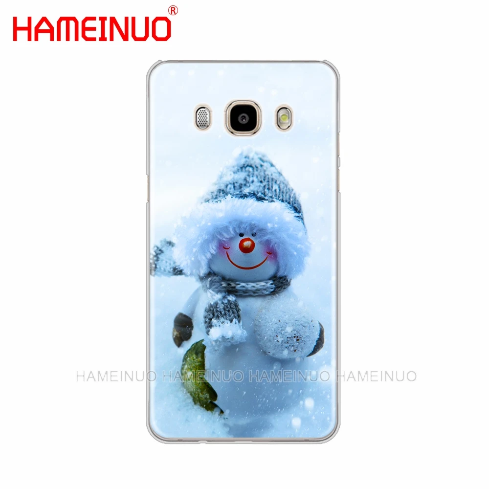 43219 HAMEINUO Рождественский милый снеговик Снежинка чехол для телефона для samsung Galaxy J1 J2 J3 J5 J7 MINI ACE prime - Цвет: 43219