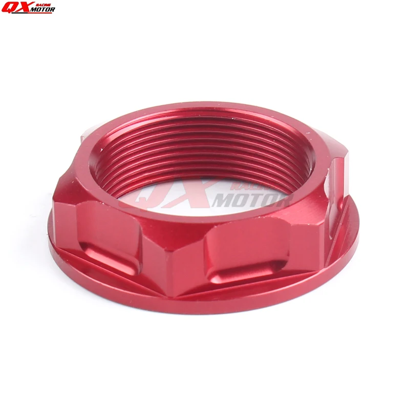 Заготовка рулевого стержня CNC гайка для CR125R 250R CRF250R 250X 450R 450X Мотокросс Supermoto Enduro