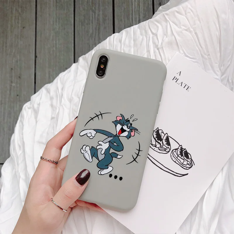 Чехол для huawei P10 Plus Funny Tom Jerry чехол s для huawei P20 P30 mate 10 20 Pro Honor 9 10 силиконовый чехол Nova 2s 3 3i 4 Coque - Цвет: Tom