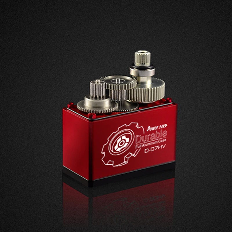 POWER HD D-07HV HV металлическая Шестерня полностью Металлическая цифровая рулевая