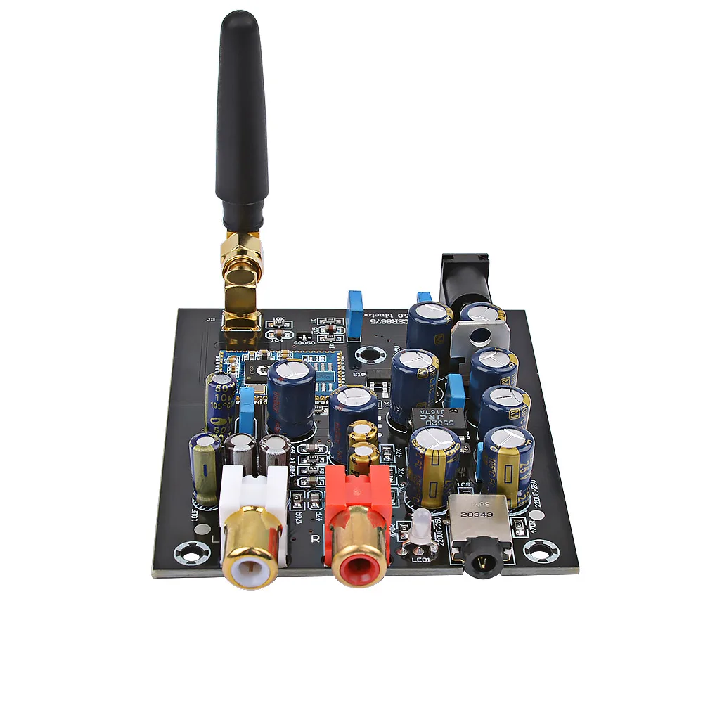 Плата беспроводного приемника AIYIMA CSR8675 с Bluetooth 5 0 декодера PCM5102 антенной JRC5532 Op