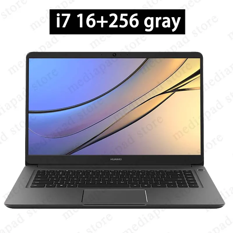 Новая версия 15,6 дюймов huawei MateBook D i7-8550U ноутбук 8 Гб DDR4 128 Гб SSD+ 1 ТБ SATA HDD Windows 10 FHD ips компьютер PC - Цвет: i7 16G 256G gray