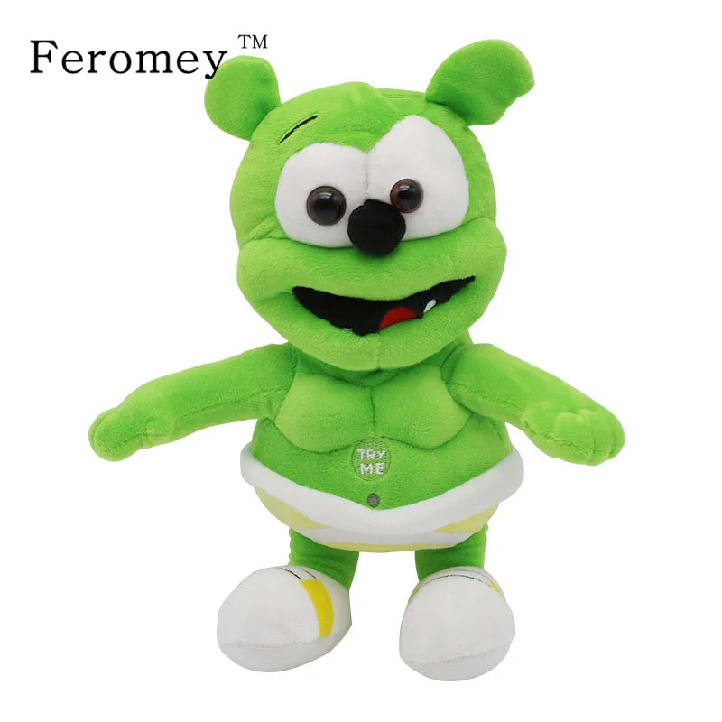 Детские игрушки Горячая Распродажа 30 см Gummy Bear Voice Pet Забавные милые игрушки плюшевый Gummy Bear может спеть лучший подарок для детей