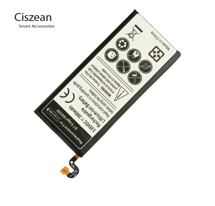 10 шт./лот 3900 мА/ч, EB-BG935ABE Замена Батарея для samsung Galaxy S7 край G9350 G935 G935W/V/P/T/A/F G935R4 G935W8