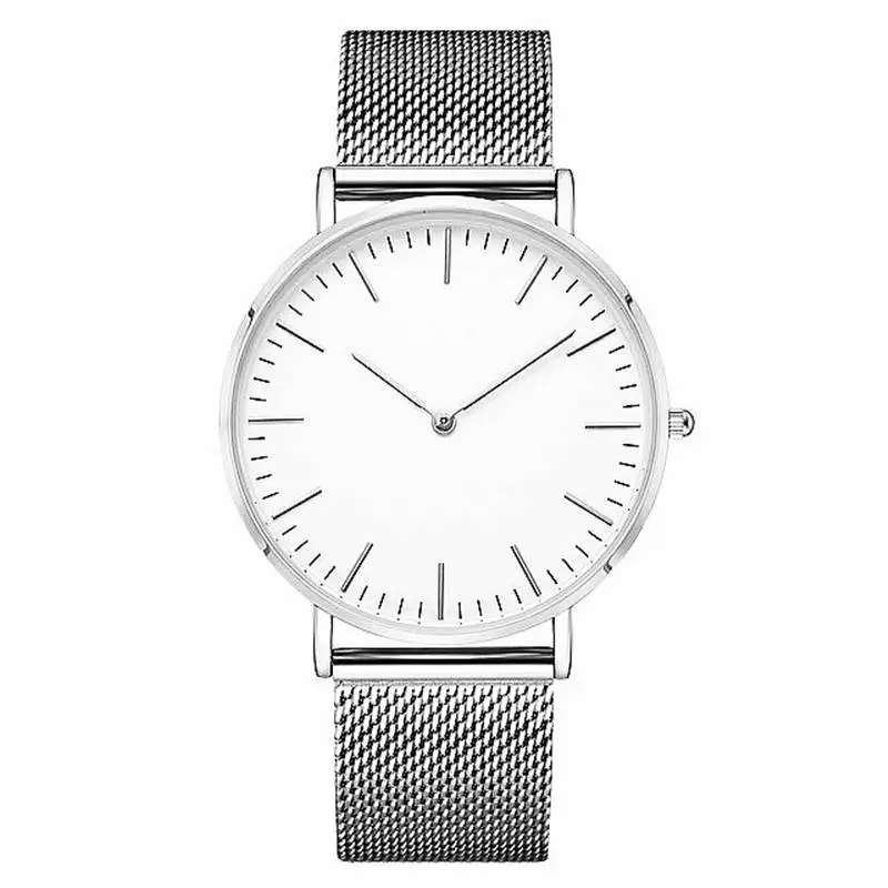 Ультратонкие модные мужские часы 6 9 мм тонкие золотые серебристые черные из