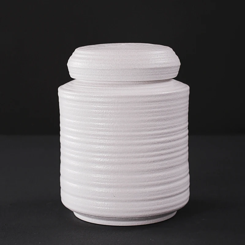 Ручная работа грубая керамика чайные банки керамический семейный набор для чая