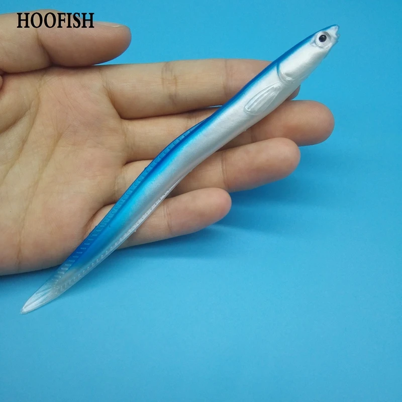 Рыболовная приманка HOOFISH 10 шт./лот 6 5 г/138 мм электрический угорь бионическая