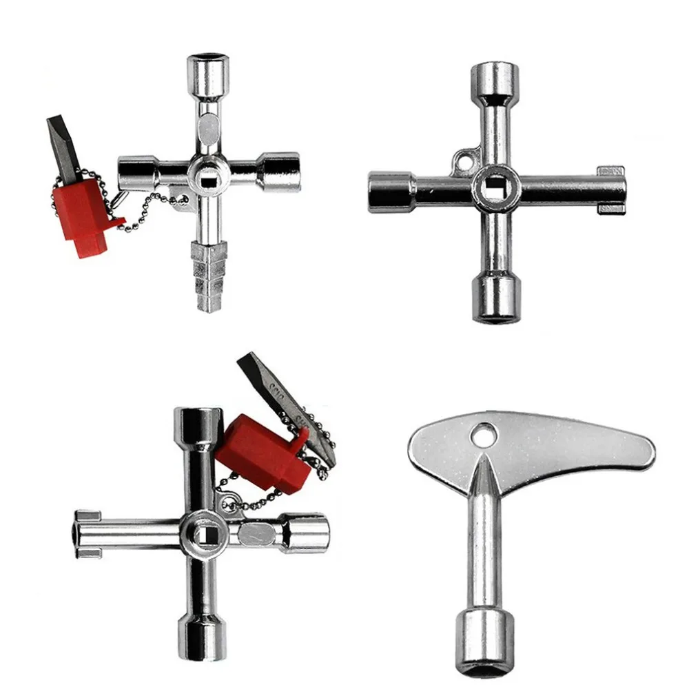 Ключ перекрестный переключатель из сплава Универсальный квадратный ключ