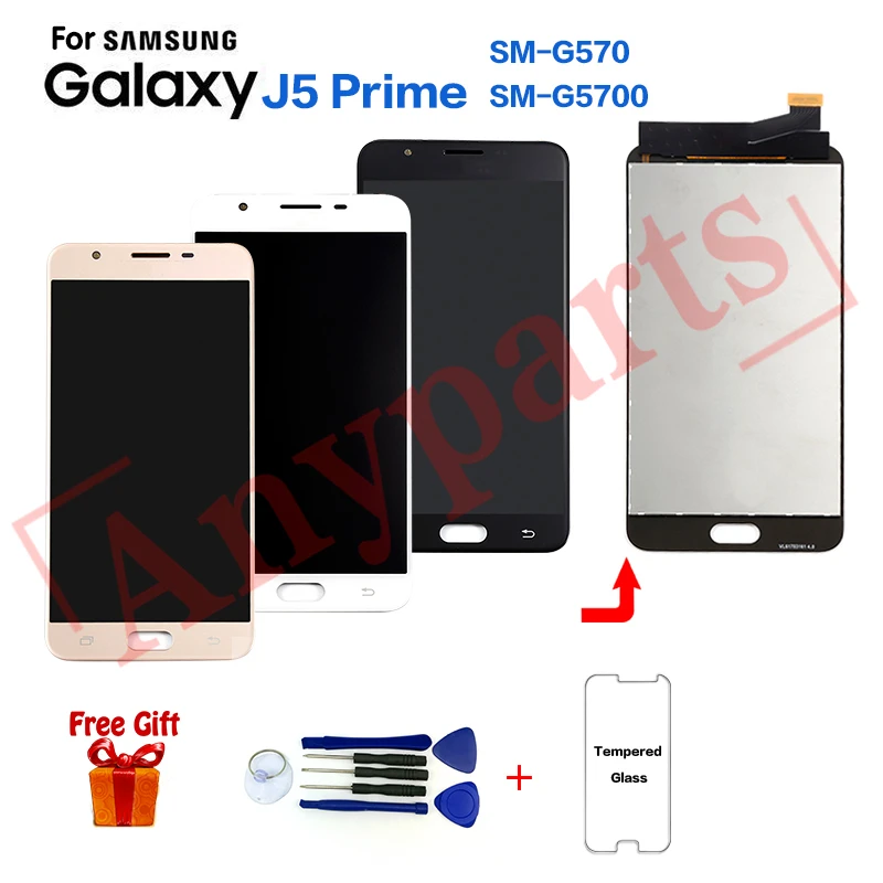 Сменный ЖК экран для SAMSUNG Galaxy J5 Prime SM G570F дисплей Samsung SMG570Y G570M G5700 модуль