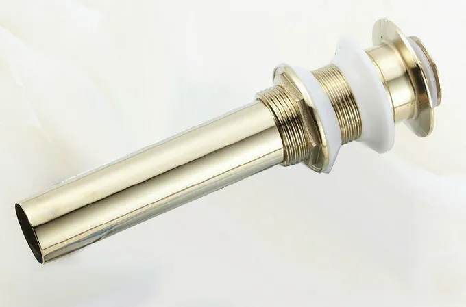 Полированная латунная маленькая круглая крышка золотого цвета выдвижная