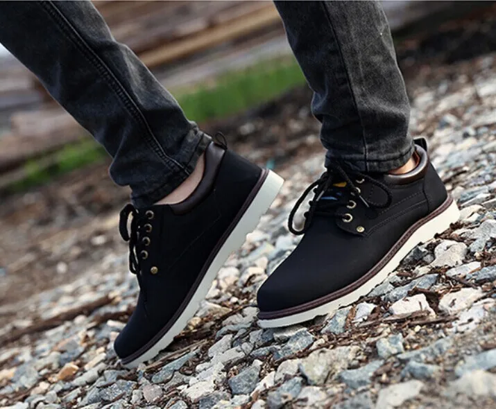 Autumn new style British fashion Italian mens shoes retro trend wild casual / free shipping | Обувь