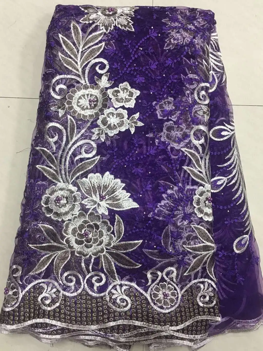 2018 темно-розовые новейшие французские нигерийские кружева ткани высокого