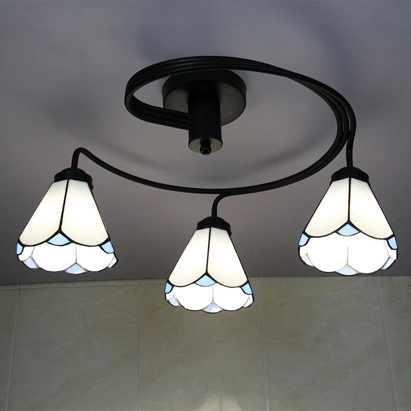 Европейская звезда для сада винтажные светодиодные потолочные светильники