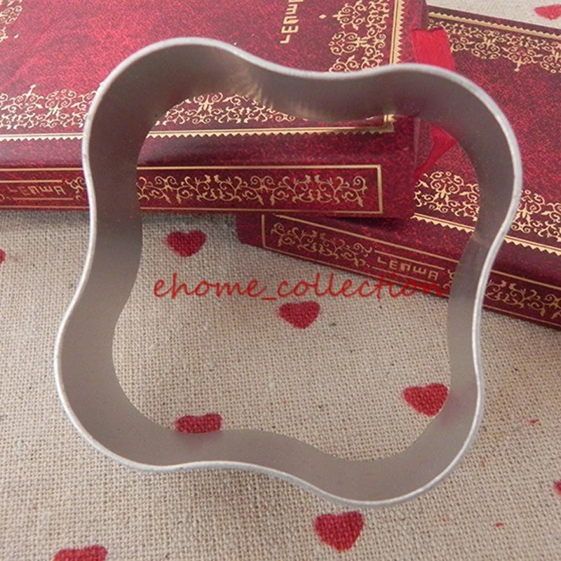 Волнистая кубическая квадратная формы для печенья бисквитный мусс кольцо