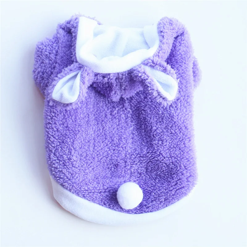 5 цветов зимняя теплая одежда для собак с капюшоном толстая хлопковая куртка