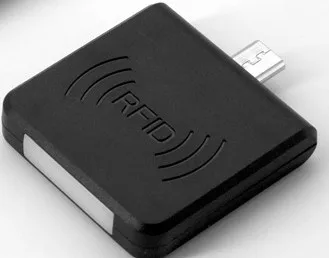 black Мини NFC считыватель мобильного телефона IC кард-ридер usb интерфейс Поддержка Android система без питания - Цвет: black