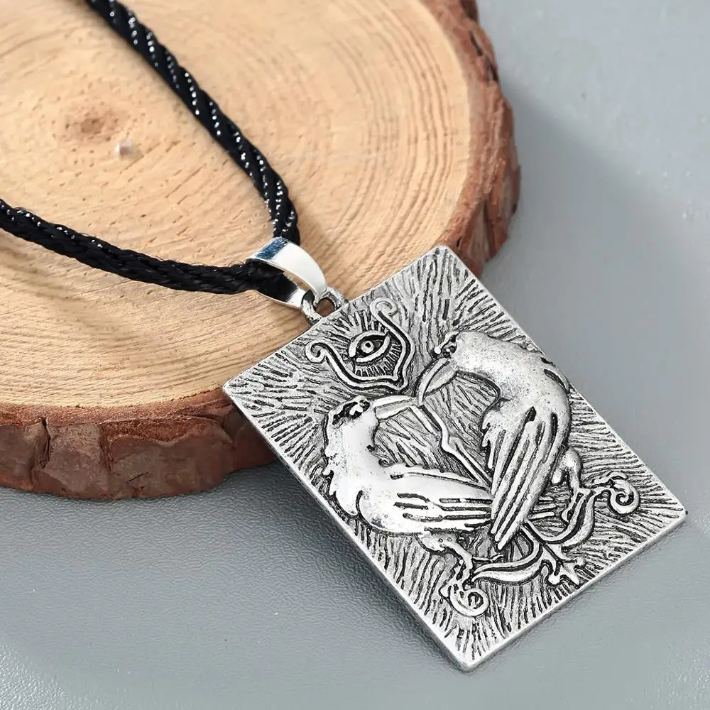 Chereda Valknut в стиле норвежских викингов символ Odin ожерелье для мужчин винтажная