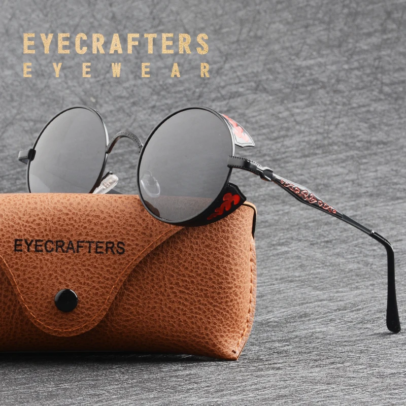 Солнцезащитные очки в ретро-стиле для мужчин и женщин винтажные готические