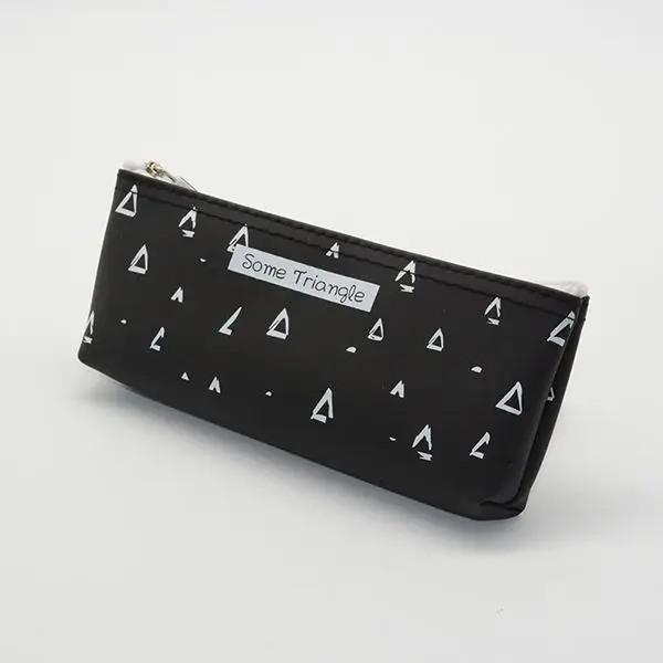 Pencil case A Школьный чехол для карандашей с треугольниками, товары для карандашей, Etui Trousse Scolaire Stylo Kalem Kutusu, чехол для карандашей, ручка, Estuches, Trousse Scolaire Stylo - Цвет: Pencil case A