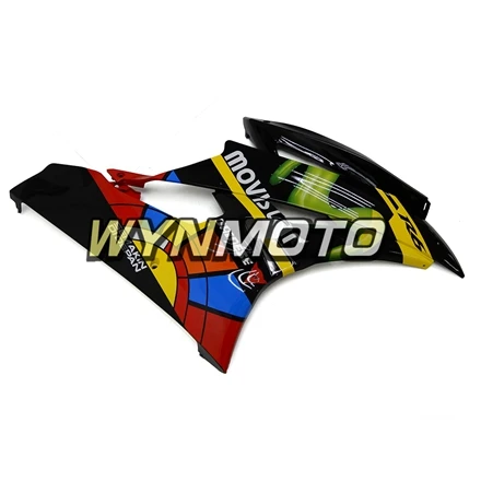 Полный инъекции пластмассы ABS Обтекатели для Yamaha YZF R6 Год 2006 2007 06 07 мотоциклов обтекателя Kit Кузов черный красочные