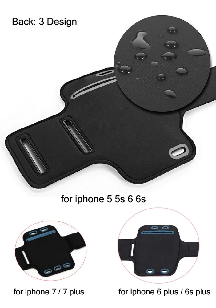 Водонепроницаемый спортивный чехол для телефона с повязкой на руку Huawei P8 lite P9 P10