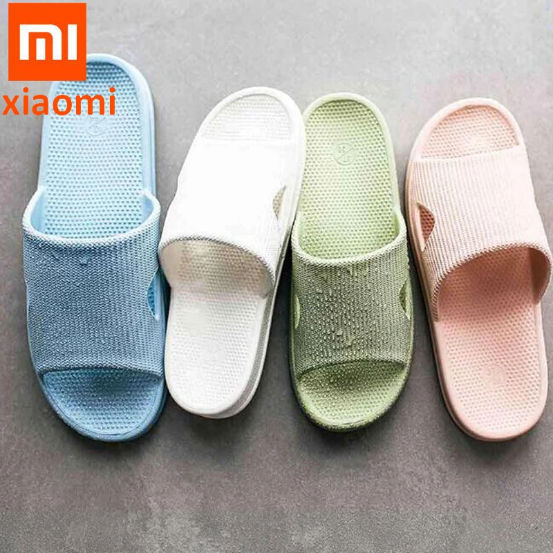 Xiaomi One cloud/Новинка; водонепроницаемые шлепанцы; летние женские шлепанцы; Мягкие Шлепанцы; женские и мужские сандалии; Повседневная обувь без застежки
