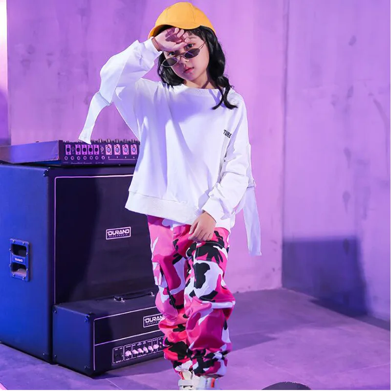 Детские костюмы для бальных танцев Современный Джаз хип хоп танцевальная одежда