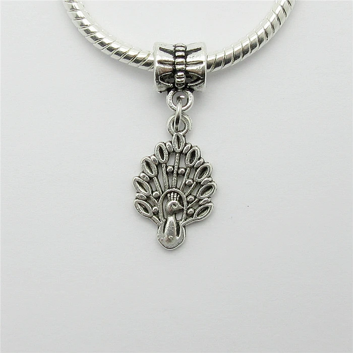 Оптовая продажа В партии 12 шт. классические шарма бусины мотаться металла птица