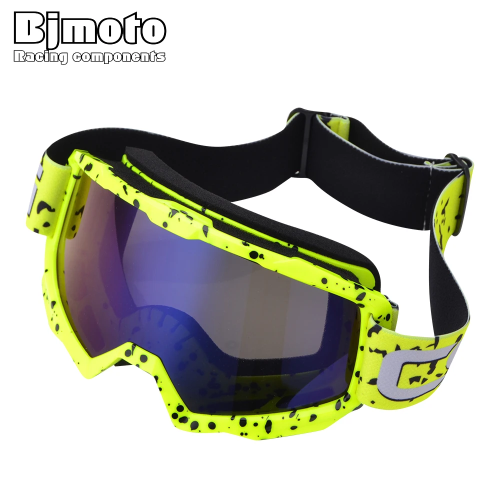

Очки для мотокросса BJMOTO для мужчин и женщин, шлемы для езды на мотоцикле и велосипеде по бездорожью, лыжные спортивные
