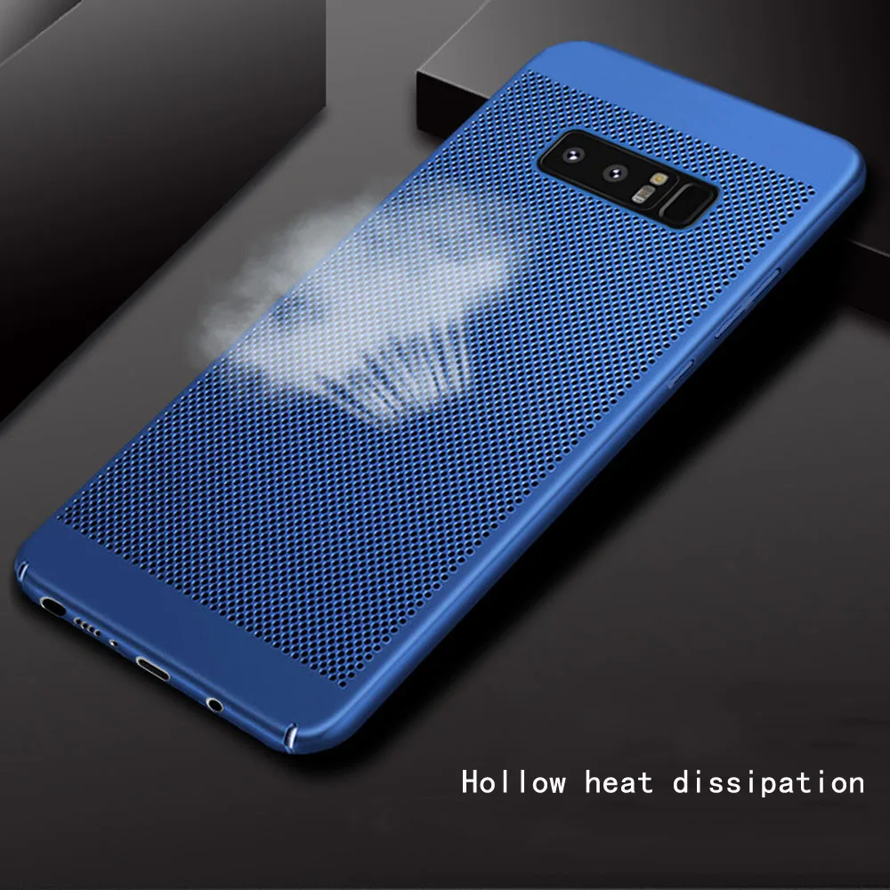 Ультратонкий чехол для телефона samsung Galaxy S9 S8 S7 S6 Edge Plus прозрачный теплоотвод